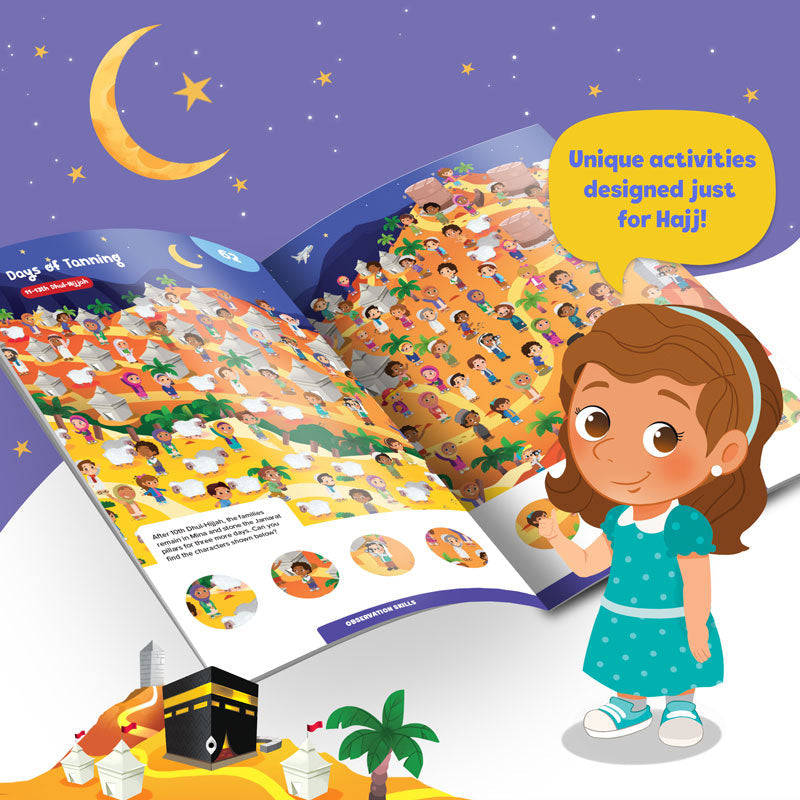 Hajj & Umrah Activity Book Set (Big & Little Kids)