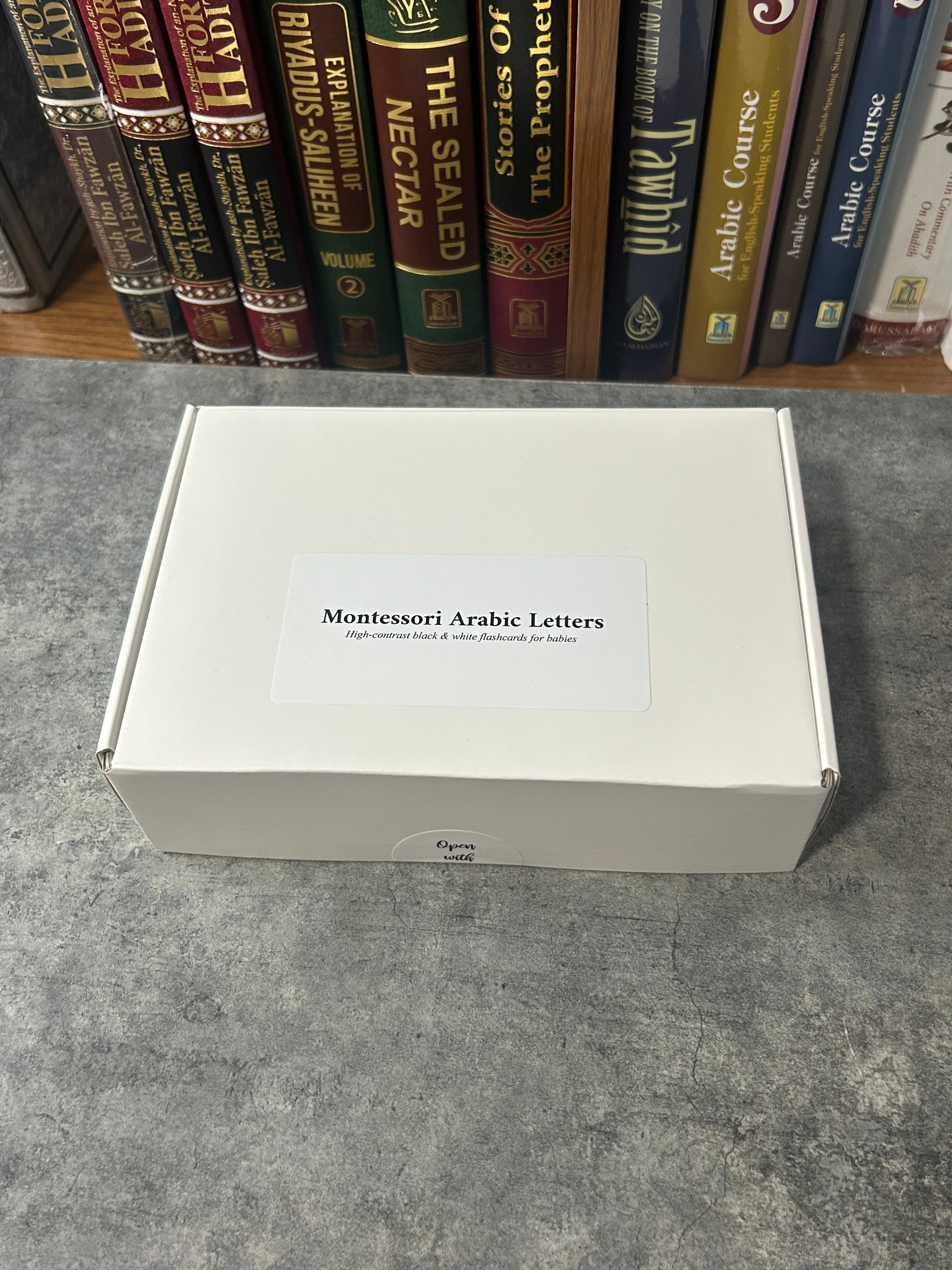 Montessori Arabic Letter Flash Cards